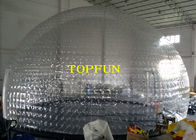 Прозрачный шатер купола пузыря PVC большой раздувной для выставки и партии