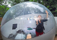 Semi прозрачный раздувной шатер пузыря с белым тоннелем 2 для гостиницы