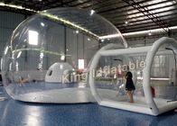 шатер воздушного пузырека чистого воздуха шатра ПВК 0.65мм прозрачный раздувной с однослойным