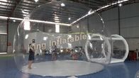 шатер воздушного пузырека чистого воздуха шатра ПВК 0.65мм прозрачный раздувной с однослойным