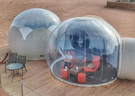 Шатер пузыря купола Glamping дома пузыря на открытом воздухе располагаясь лагерем прозрачный раздувной