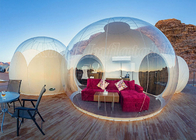 Шатер пузыря купола Glamping дома пузыря на открытом воздухе располагаясь лагерем прозрачный раздувной