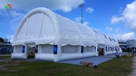 Надувный праздничный шатер Большой кубический на открытом воздухе Свадебный праздник Кампинг Надувный праздничный шатер для мероприятий на открытом воздухе