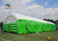 Изготовленный на заказ большой шатер события ПВК материальный зеленый раздувной для рекламировать
