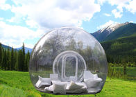 шатер пузыря 4.5м прозрачный раздувной с тоннелем для на открытом воздухе располагаясь лагерем ренты